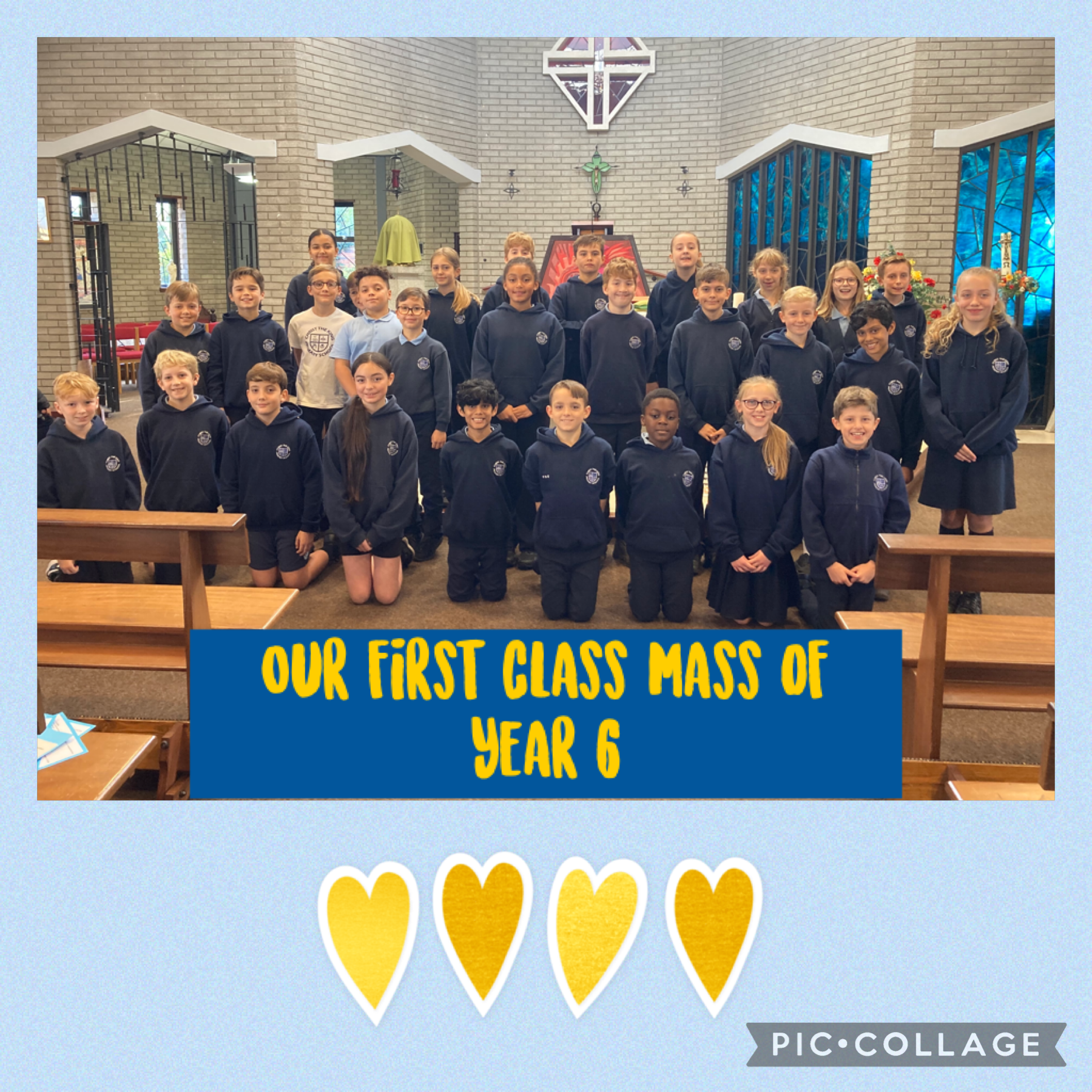 Come and See Topic 1 'Loving' was the theme of our mass at Christ the King Church
