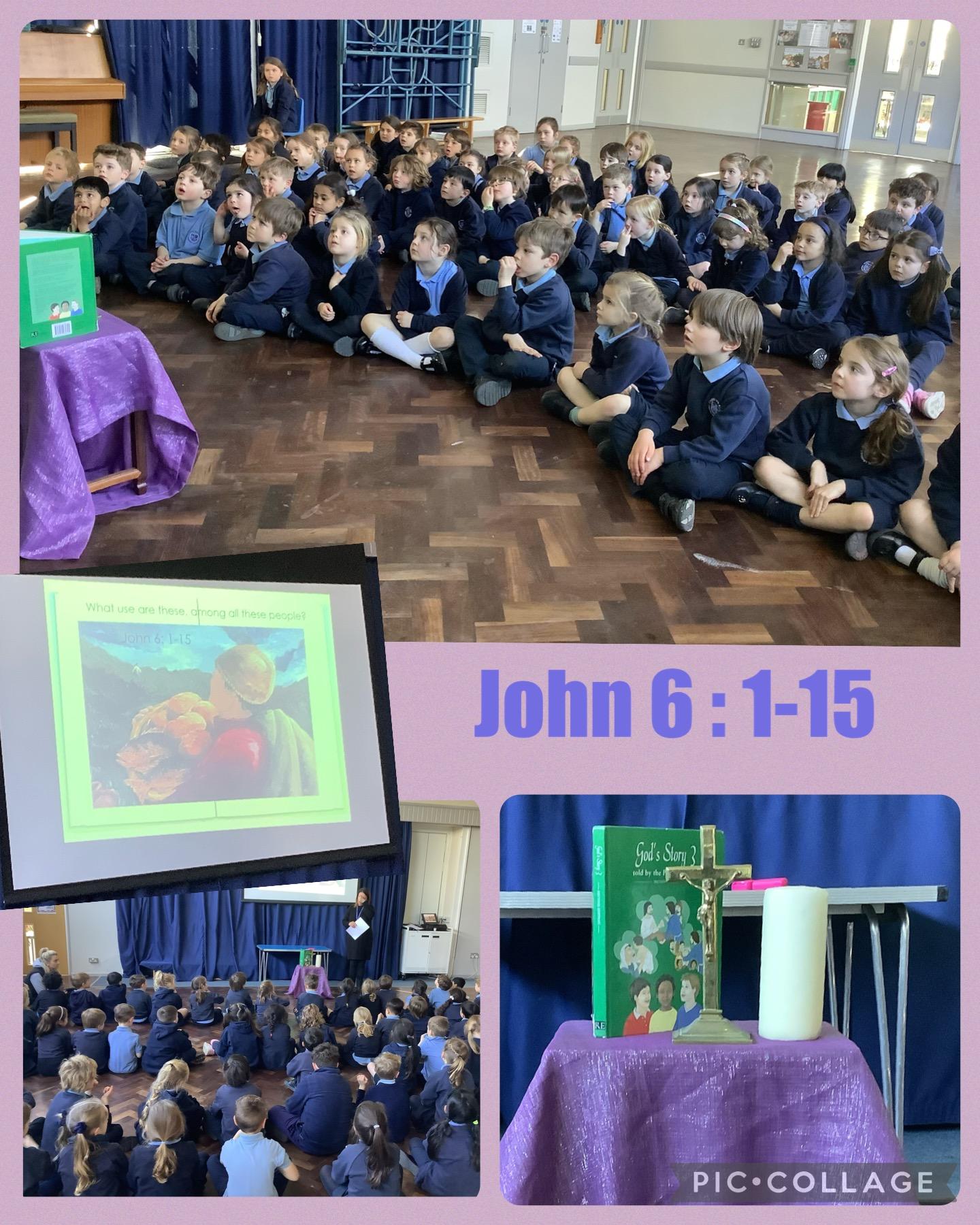 We gathered with Canon John to share a Liturgy. 