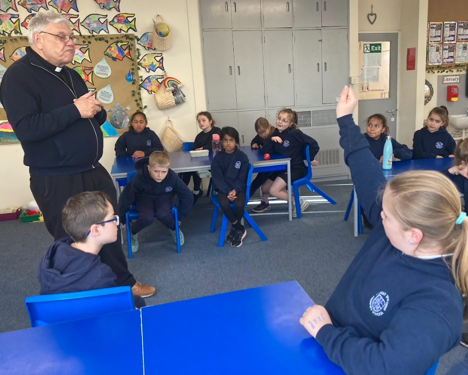 Canon John taught us about the actions and symbols of Confirmation 