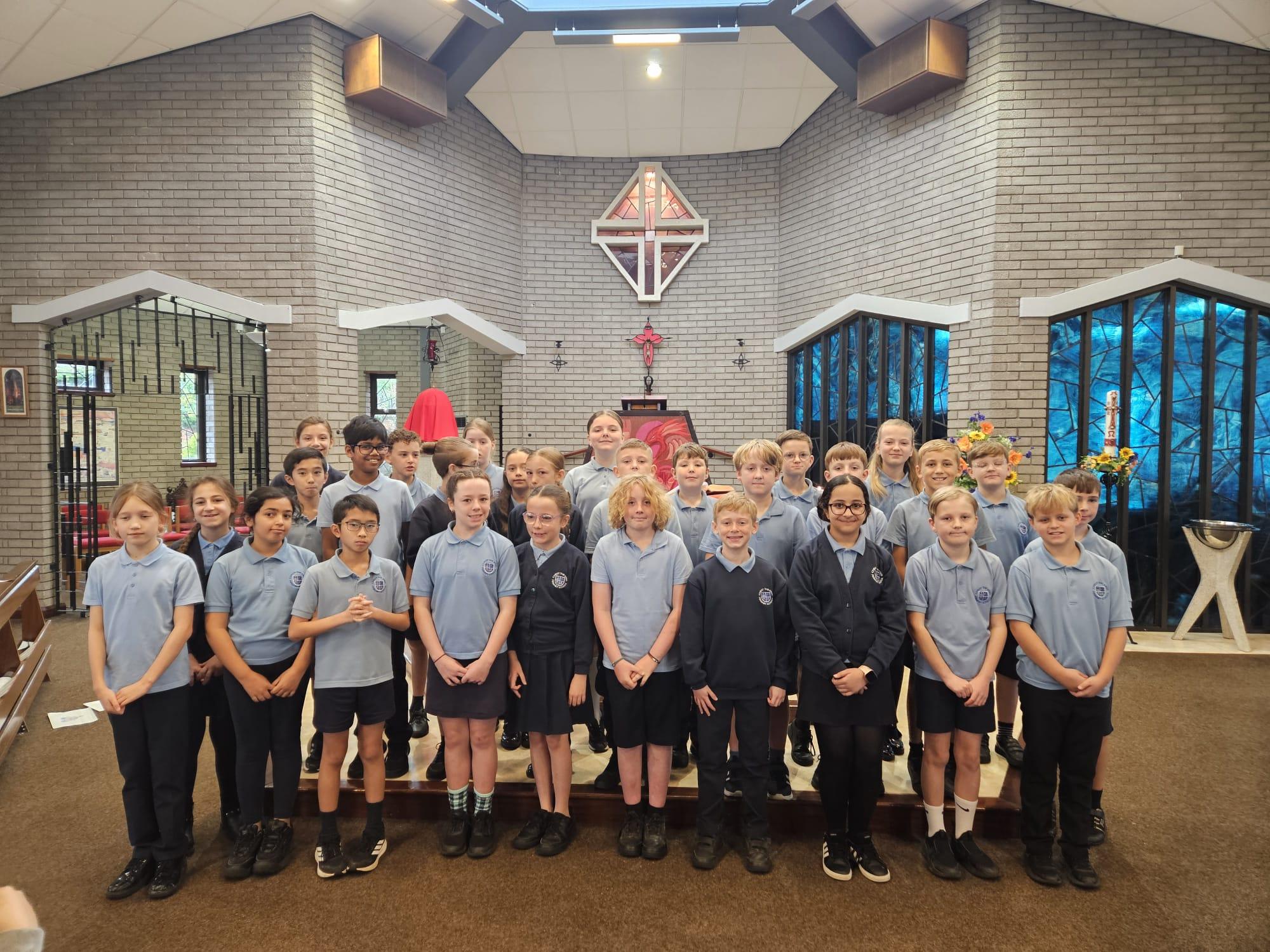 Year 6 Class Mass October 2024